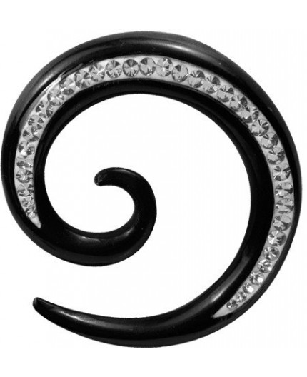 Crystal Horn Spiral Side
