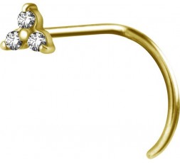 GD 316 TRINITY NOSE STUD 0,8mm sfera 2,0mm CR