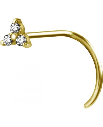 GD 316 TRINITY NOSE STUD 0,8mm sfera 2,0mm CR
