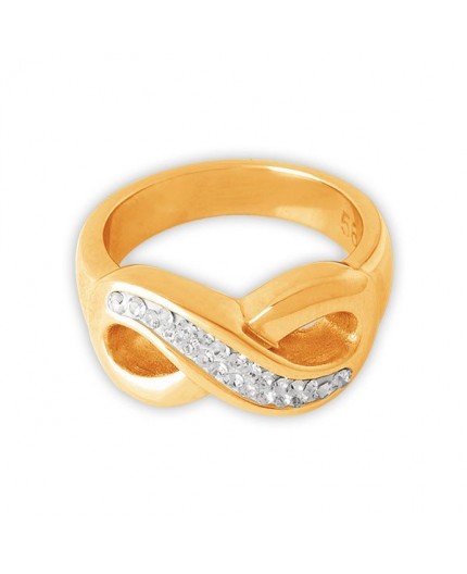 Gd 316 Crystal Infinity Ring
