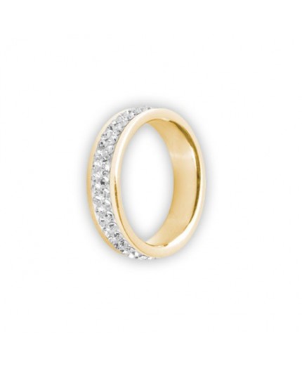 GD 316 DOUBLE JEWELLED CRYSTAL RING GD 316 DOUBLE JEWELLED CRYSTAL RING