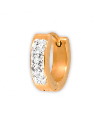 GD 316 CRYSTAL HOOP (PAIR) 4,0x14mm