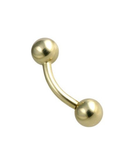 GD TT EYEBROW BARBELLS