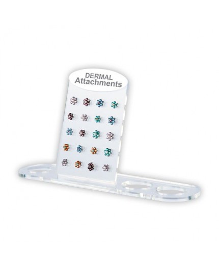 Acrylic Dermal Attachments Stand For 20pcs