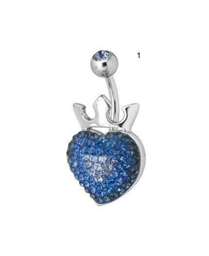 Ce Titanium Crystal Royal Heart