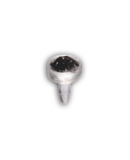 BIOFLEX CLEAR PUSH FIT JEWEL LABRET HEADS