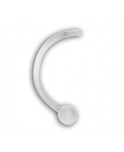 BIOFLEX CLEAR CURVED BALL ENDS
