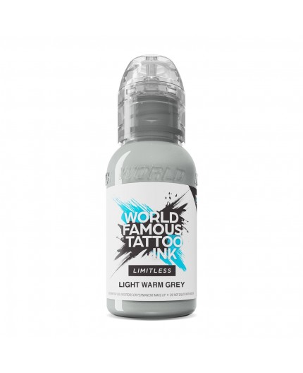 LIGHT WARM GREY - World Famous Limitless - 30ml - Colore Tattoo REACH LIGHT WARM GREY - World Famous Limitless - 30ml - Colore Tattoo REACH