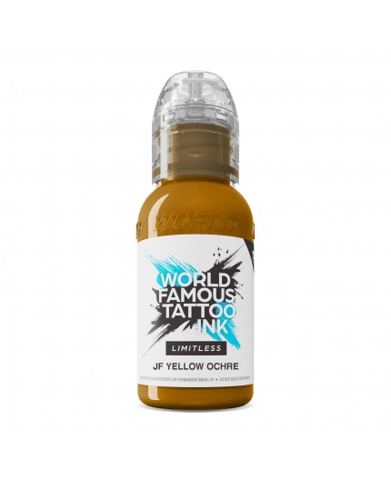 JF YELLOW OCHRE - World Famous Limitless - 30ml - Colore Tattoo REACH JF YELLOW OCHRE - World Famous Limitless - 30ml - Colore Tattoo REACH