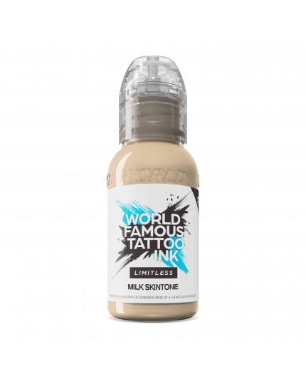 MILK SKINTONE - World Famous Limitless - 30ml - Colore Tattoo REACH MILK SKINTONE - World Famous Limitless - 30ml - Colore Tattoo REACH