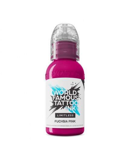 FUCHSIA PINK - World Famous Limitless - 30ml - Colore Tattoo REACH FUCHSIA PINK - World Famous Limitless - 30ml - Colore Tattoo REACH