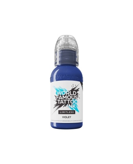 VIOLET - World Famous Limitless - 30ml - Colore Tattoo REACH VIOLET - World Famous Limitless - 30ml - Colore Tattoo REACH