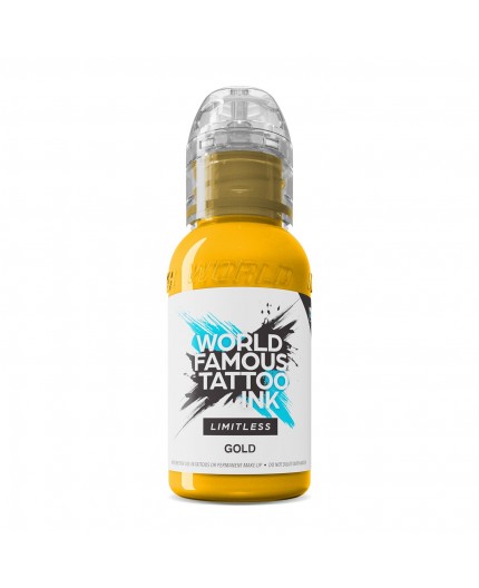 GOLD - World Famous Limitless - 30ml - Colore Tattoo REACH GOLD - World Famous Limitless - 30ml - Colore Tattoo REACH
