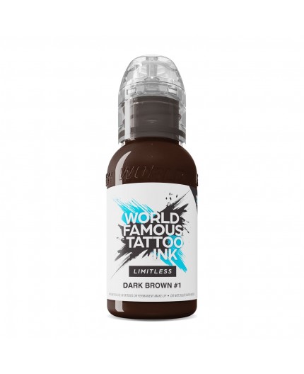 DARK BROWN 1 - World Famous Limitless - 30ml - Conforme REACH DARK BROWN 1 - World Famous Limitless - 30ml - Conforme REACH