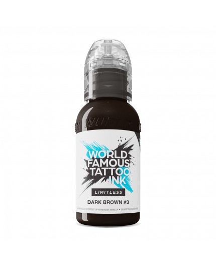 DARK BROWN 3 - World Famous Limitless - 30ml - Conforme REACH