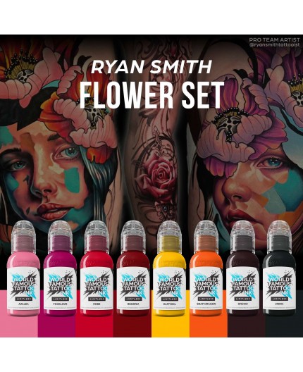 Ryan Smith FLOWER Set - World Famous Limitless - 8x30ml - Conforme REACH