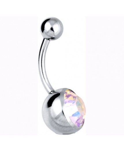TT 8mm JEWEL NAVEL BARBELLS