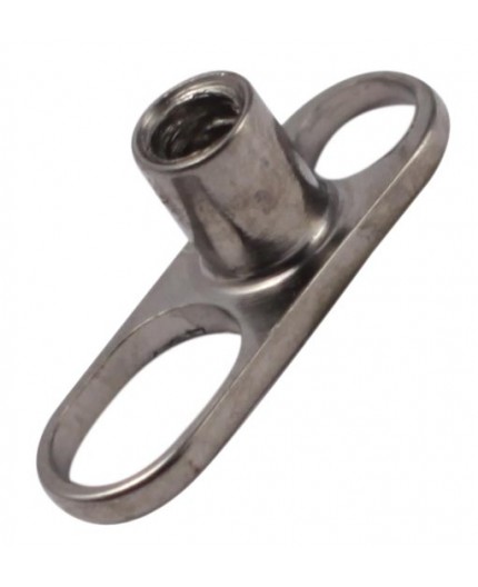 Titanium Dermal Anchor 2,0mm 2 Holes Titanium Dermal Anchor 2,0mm 2 Holes
