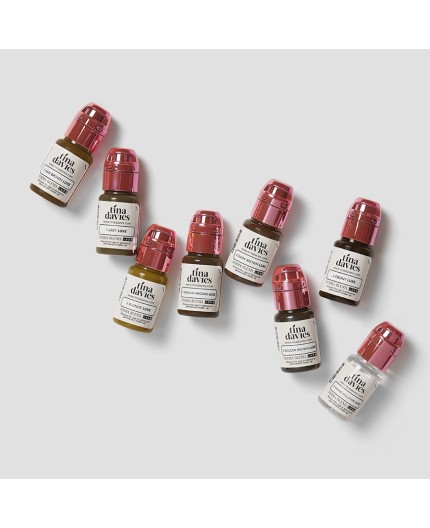 Tina Davies I LOVE INK Set - Perma Blend Luxe - 8x15ml - Pigmenti PMU REACH