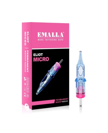 07 RL (Round Liner) - Cartucce Emalla ELIOT MICRO - Aghi PMU - 20pz 07 RL (Round Liner) - Cartucce Emalla ELIOT MICRO - Aghi PMU - 20pz