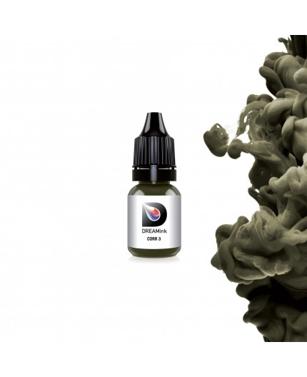 CORR 3 Verde Scuro Tenue - Dreamink - 10ml - Correttore PMU REACH CORR 3 Verde Scuro Tenue - Dreamink - 10ml - Correttore PMU REACH