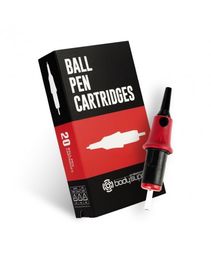 BodySupply Ball Pen Cartridges - Penne a Sfera in Cartucce - 20pz