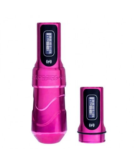 Spektra FLUX MAX Wireless con 2 PowerBolt II - Bubblegum - Macchinetta Wireless Tattoo Pen Spektra FLUX MAX Wireless con 2 PowerBolt II - Bubblegum - Macchinetta Wireless Tattoo Pen