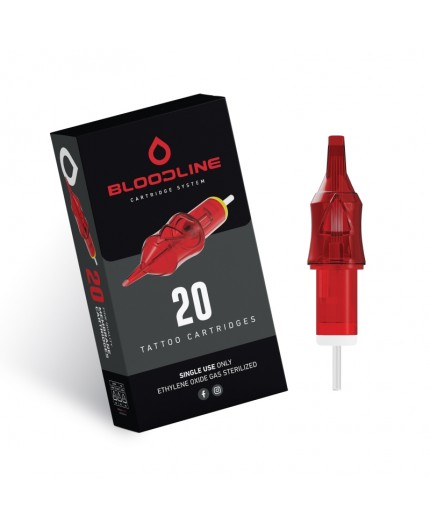 05 RM (0.35mm) - Cartucce BodySupply Bloodline - Long Taper - 20pz
