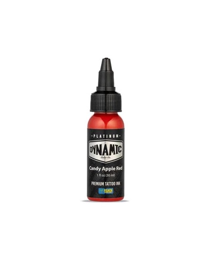 CANDY APPLE RED - Dynamic Platinum Tattoo Ink - 30ml - Conforme REACH