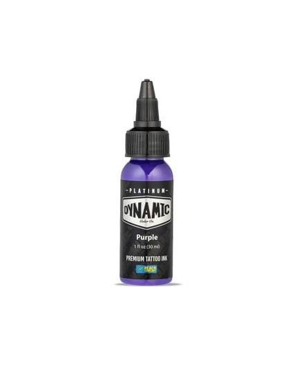 PURPLE - Dynamic Platinum Tattoo Ink - 30ml - Conforme REACH