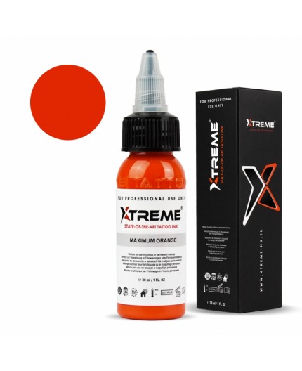 MAXIMUM ORANGE - Xtreme Ink - 30ml - Conforme REACH