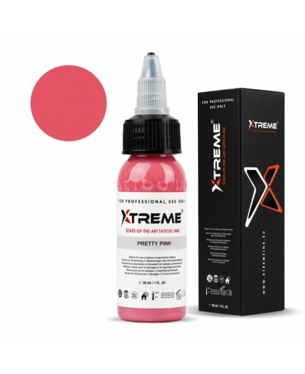 PRETTY PINK - Xtreme Ink - 30ml - Colore Tattoo REACH