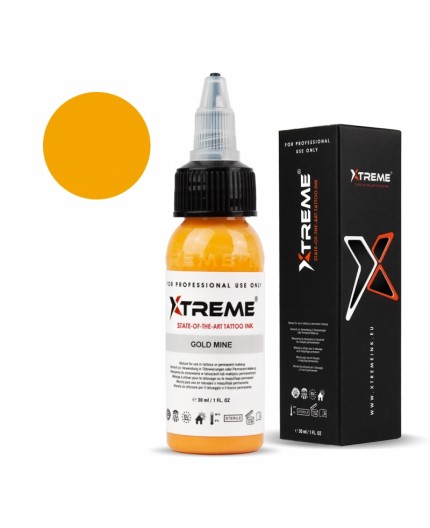 GOLD MINE - Xtreme Ink - 30ml - Conforme REACH
