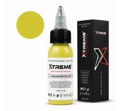 HIGHLIGHTER YELLOW - Xtreme Ink - 30ml - Conforme REACH
