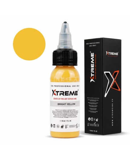 BRIGHT YELLOW - Xtreme Ink - 30ml - Conforme REACH