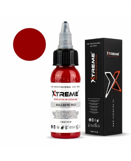 BULLSEYE RED - Xtreme Ink - 30ml - Conforme REACH