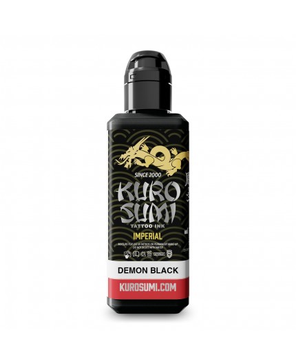 DEMON BLACK - Kuro Sumi Imperial - 88ml - Conforme REACH
