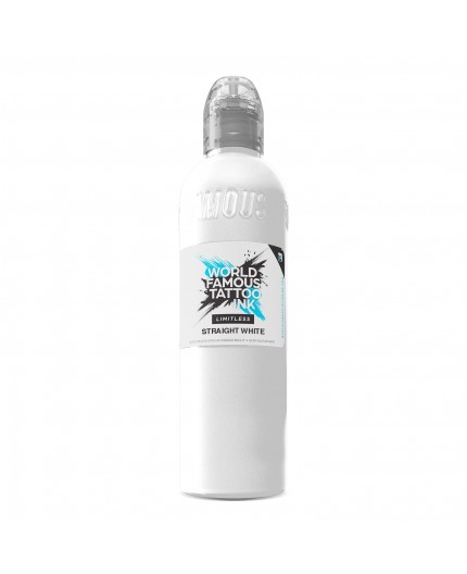 STRAIGHT WHITE - World Famous Limitless - 120ml - Conforme REACH