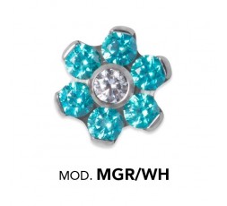 Titanium Micro Flowers For Micro Barbells