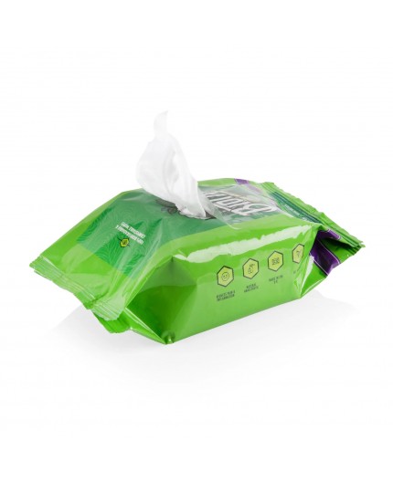 BIOTAT Numbing Green Soap Wipes - 40pz.
