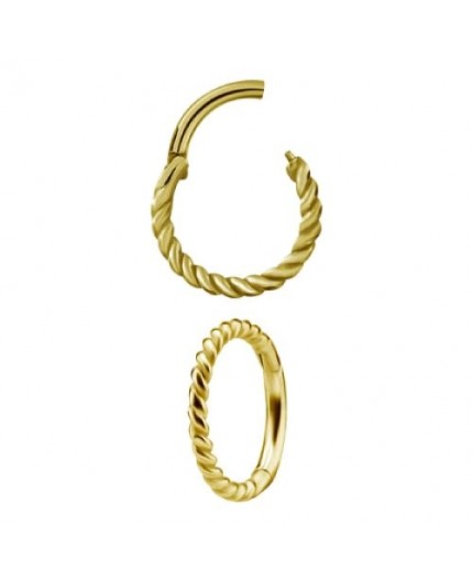 GD 316 HINGED RING (TWISTED WIRE) 1,2x12mm