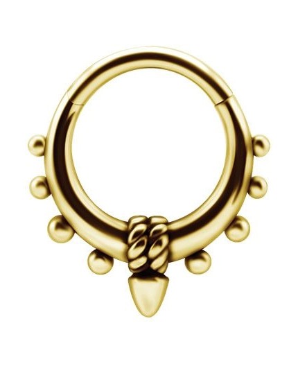 GD 316 HINGED CLICKER WITH ROPE AND SPIKE