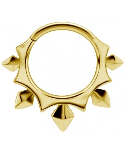 GD 316 HINGED CLICKER (PYRAMIDS & SPIKES)