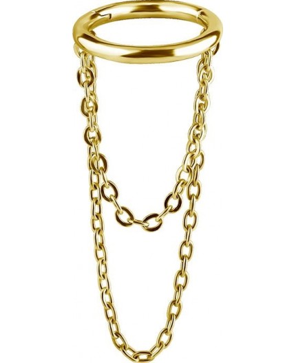 GD 316 CLICKER WITH DANGLE CHAINS 1,2x8mm