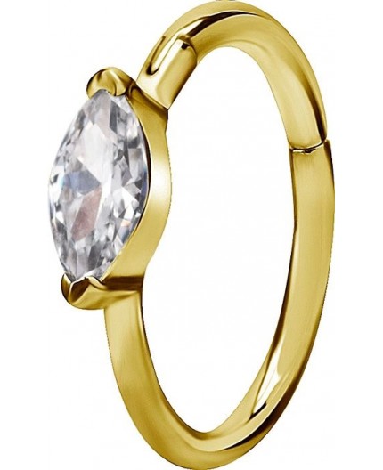 GD 316 HINGED RING SET W. MARQUISE ZIRCONIA