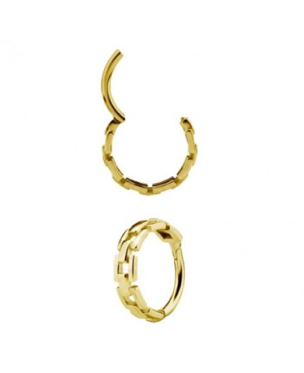 GD 316 HINGED CLICKER (CHAIN STYLE) 1,2x10mm