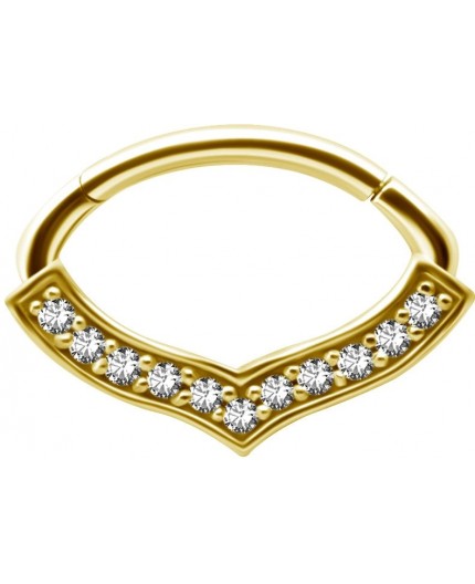 GD 316 HINGED SEPTUM/DAITH CLICKER 1,2x6mm WH mod. 07