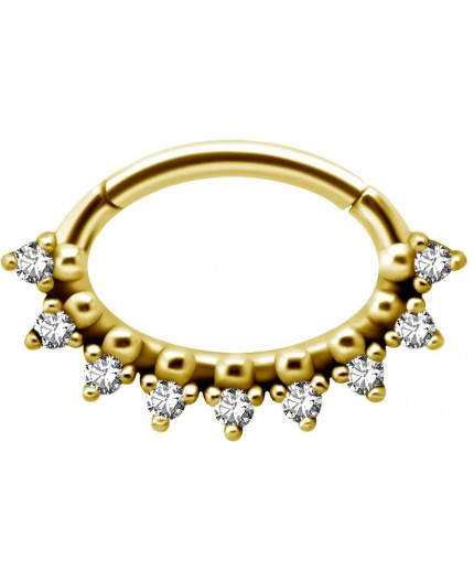 GD 316 HINGED SEPTUM/DAITH CLICKER 1,2x6mm WH mod. 08