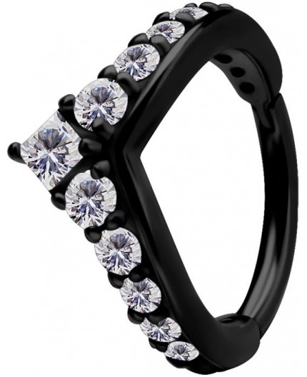 BK 316 V SHAPE CLICKER SET with Jewels