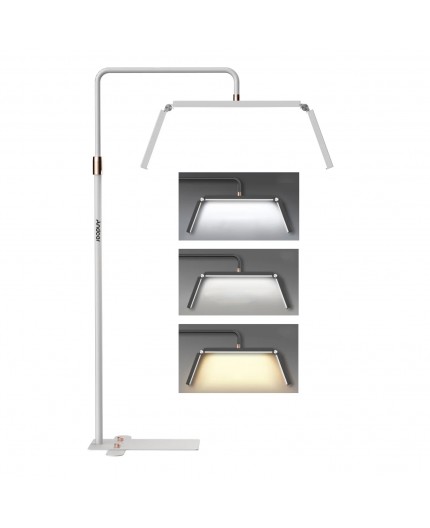 Lampada LED ANDOER Pieghevole - con supporto per Smartphone - Luce Calda Neutra Fredda Lampada LED ANDOER Pieghevole - con supporto per Smartphone - Luce Calda Neutra Fredda